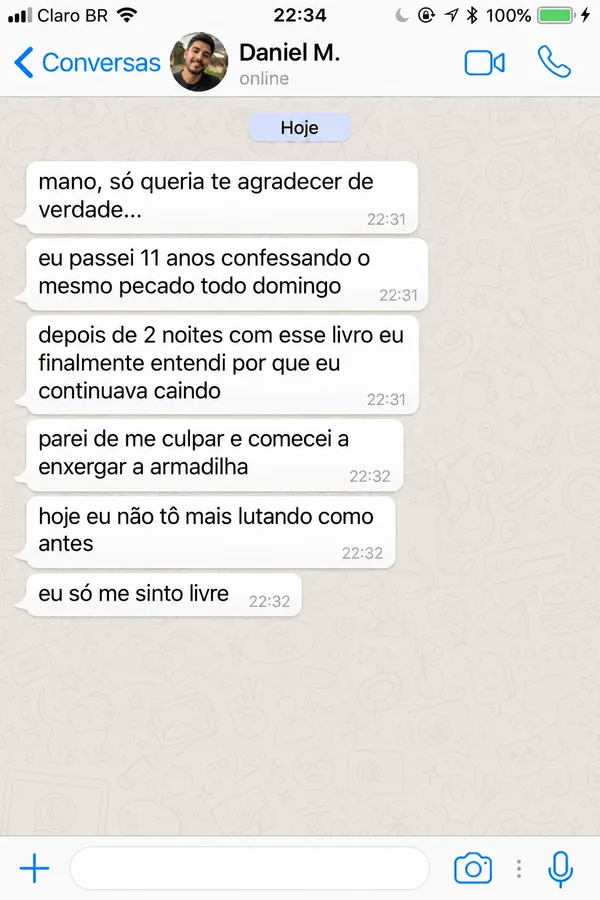 Depoimento autorizado de Daniel M.