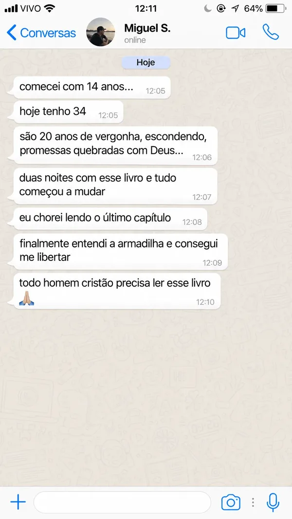 Depoimento autorizado de Miguel S.